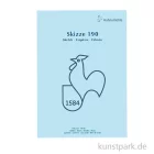 Artikelbild 1 des Artikels “Hahnemühle SKIZZE 190, 1584 Skizzenblock, 50 Blatt, 190g DIN A2“