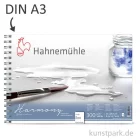 Artikelbild 1 des Artikels “Hahnemühle HARMONY Aquarell Papier Spiralblock, 12 Blatt, 300g - rau DIN A3“