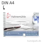 Artikelbild 1 des Artikels “Hahnemühle HARMONY Aquarell Papier Spiralblock, 12 Blatt, 300g - rau DIN A4“