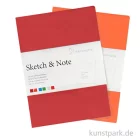 Artikelbild 1 des Artikels “Hahnemühle SKETCH & NOTE, 20 Blatt, 125g, 2 Booklets, Red “