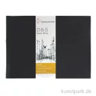 Artikelbild 1 des Artikels “Hahnemühle Skizzenbuch D&S, 140g, schwarz DIN A4 quer (80 Blatt)“