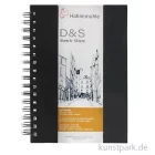 Artikelbild 1 des Artikels “Hahnemühle Skizzenbuch D&S, 80 Seiten, 140g, schwarz, spiral “