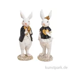 Artikelbild 1 des Artikels “Hase Mann / Frau aus Poly, Weiß / Schwarz, Sortiert, 7 x 22 x 7 cm “