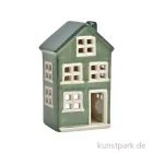 Artikelbild 1 des Artikels “Haus aus Keramik, Grün / Weiß, 9 x 15 x 7 cm “