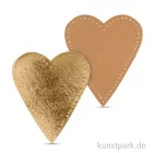 Artikelbild 1 des Artikels “Herz aus Lederpapier, 10 cm, 4 Stück “