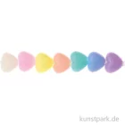 Artikelbild 1 des Artikels “Herz Perlen, Pastell, Mini, 8x9x5 mm, 70 Stück “