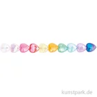Artikelbild 1 des Artikels “Herz Perlen, Regenbogen, 9x8x4 mm, 60 Stück “