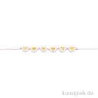Artikelbild 1 des Artikels “Herz Perlen, Rund, Weiß / Gold, 165 Stück “