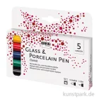 Artikelbild 1 des Artikels “KREUL Glass & Porcelain Pen Classic Set mit 5 Stiften “