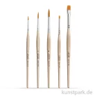 Artikelbild 1 des Artikels “Hobbypinselset A135, 3 Rundpinsel, 2 Flachpinsel “
