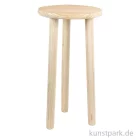 Artikelbild 1 des Artikels “Hocker aus hellem Holz, 50 cm “