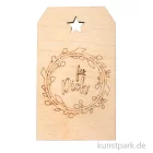 Artikelbild 1 des Artikels “Holz-Anhänger - Für Dich, 4,8 x 8,2 cm “