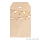 Artikelbild 1 des Artikels “Holz Anhänger - Girlande, 4,8 x 8,2 cm “