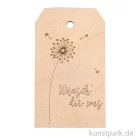 Artikelbild 1 des Artikels “Holz Anhänger - Wünsch Dir was, 4,8 x 8,2 cm “