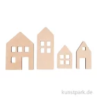 Artikelbild 1 des Artikels “Holz Deko Lichthäuser, Natur, 5,5-10 cm, Stärke 6 mm, 4 Stück “