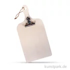 Artikelbild 1 des Artikels “Holz-Klemmbrett Mini, 13,5x28x0,7 cm “