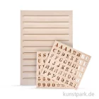 Artikelbild 1 des Artikels “Holz Letterboard - mit 96 Buchstaben “