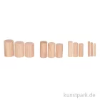 Artikelbild 1 des Artikels “Holz Rundstäbe Set, Natur, Durchmesser 1-4 cm, 5,5-6,5 cm, 99 Stück “