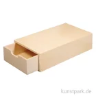 Artikelbild 1 des Artikels “Holz Schatulle mit ausziehbarem Innenfach, 20 x 10 x 5 cm “