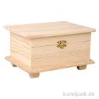 Artikelbild 1 des Artikels “Holz Schatulle, Natur, 10,5 x 19 x 13,5 cm “