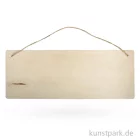 Artikelbild 1 des Artikels “Holz Schild mit Jutegarn - Rechteck “