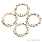 Artikelbild 1 des Artikels “Holz Streuteile - Blätterkranz, Durchmesser 5,5 cm, 4 Stück “