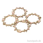 Artikelbild 1 des Artikels “Holz Streuteile - Kranz mit Herzen, Durchmesser 5,7 cm, 4 Stück “