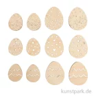 Artikelbild 1 des Artikels “Holz Streuteile Osterei, Natur, 3+4 cm, 12 Stück “