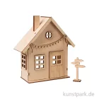 Artikelbild 1 des Artikels “Holzbausatz Wichtelhaus, Natur, 13,5 x 6,5 x 17,5 cm “