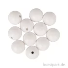 Artikelbild 1 des Artikels “Holzperlen, Weiß, matt, 20 mm, 8 Stück “