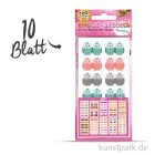 Artikelbild 1 des Artikels “Index-Sticker - Sweet, 7,5x15 cm, 10 Blatt sortiert “