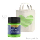 Artikelbild 1 des Artikels “KREUL Javana Stoffmalfarbe für helle und dunkle Stoffe 50 ml | Blattgrün“
