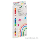 Artikelbild 1 des Artikels “KREUL Textil Marker medium Junior Set mit 18 Stoffmalstifte “