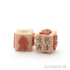 Artikelbild 1 des Artikels “Stempel Würfel - Japanische Zeichen - Freude, Glück, Leben, Liebe “