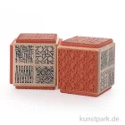 Artikelbild 1 des Artikels “Judi-Kins Stamps - Vier textile Strukturen, Würfel “