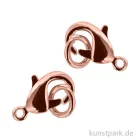 Artikelbild 1 des Artikels “Karabiner-Schließe mit Ring - 9,5 mm, 2 Stück Roségold“