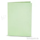 Artikelbild 1 des Artikels “Karte mit Umschlag in Perlmuttoptik, 4 Sets 10,5 x 15 cm | Hellgrün“