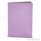 Artikelbild 1 des Artikels “Karte mit Umschlag in Perlmuttoptik, 4 Sets 10,5 x 15 cm | Lila“