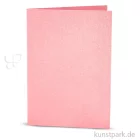 Artikelbild 1 des Artikels “Karte mit Umschlag in Perlmuttoptik, 4 Sets 10,5 x 15 cm | Rosa“