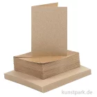 Artikelbild 1 des Artikels “Karten und Kuverts - Natur, 10,5 x 15 cm, 50 Sets “