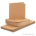Artikelbild 1 des Artikels “Karten und Kuverts - Natur, 15 x 15 cm, 50 Sets “