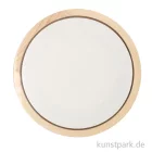 Artikelbild 1 des Artikels “Keilrahmen mit Leinwand + Bilderrahmen, Rund, Naturholz “