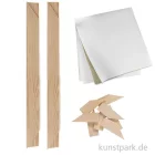 Artikelbild 1 des Artikels “Keilrahmen XXL Bausatz - PROFI - 3 cm 200 x 200 cm**“