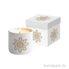 Artikelbild 1 des Artikels “Kerze in Geschenkbox, Atelier Cristal Embossé, Schneekristall “