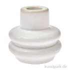 Artikelbild 1 des Artikels “Kerzenhalter Altweiß, Porzellan, 7,5 x 7,3 x 7,5 cm “