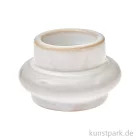 Artikelbild 1 des Artikels “Kerzenhalter Altweiß, Porzellan, 8 x 5 x 8 cm “
