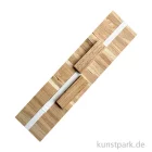 Artikelbild 1 des Artikels “Klötzchenmann Holzklötzchen zum Basteln, Eiche, 22x8x80 mm, 78 Stück “