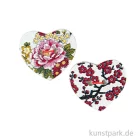 Artikelbild 1 des Artikels “Knöpfe - Herz mit Blumen “