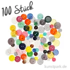 Artikelbild 1 des Artikels “Knöpfe-Mix transparent, 12-20 mm, verschiedene Farben, 100 Stück “