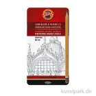 Artikelbild 1 des Artikels “Koh-I-Noor GRAPHIC, 12 Bleistifte im Etui, Härten: 5B-5H “